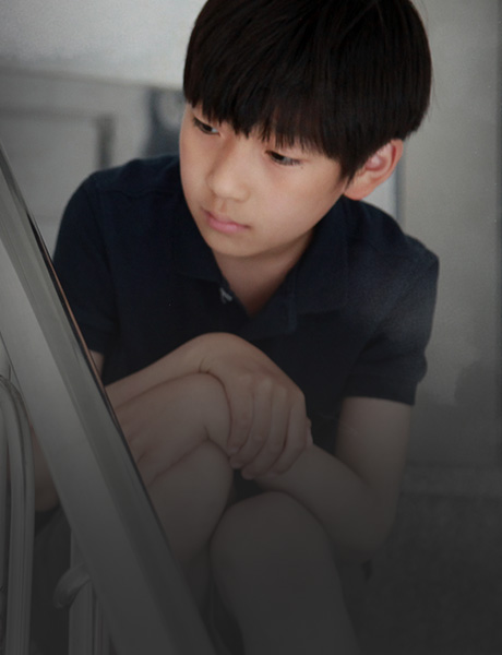 화재 피해 가정 아이